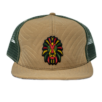 Primo Ball Cap / Lion Of Life Patch (Tan)