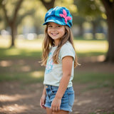 Youth Upcycled Jersey Weekender - Butterfly