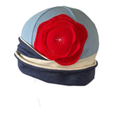Upcycled Cloche - Poppy