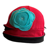 Upcycled Cloche - Poppy